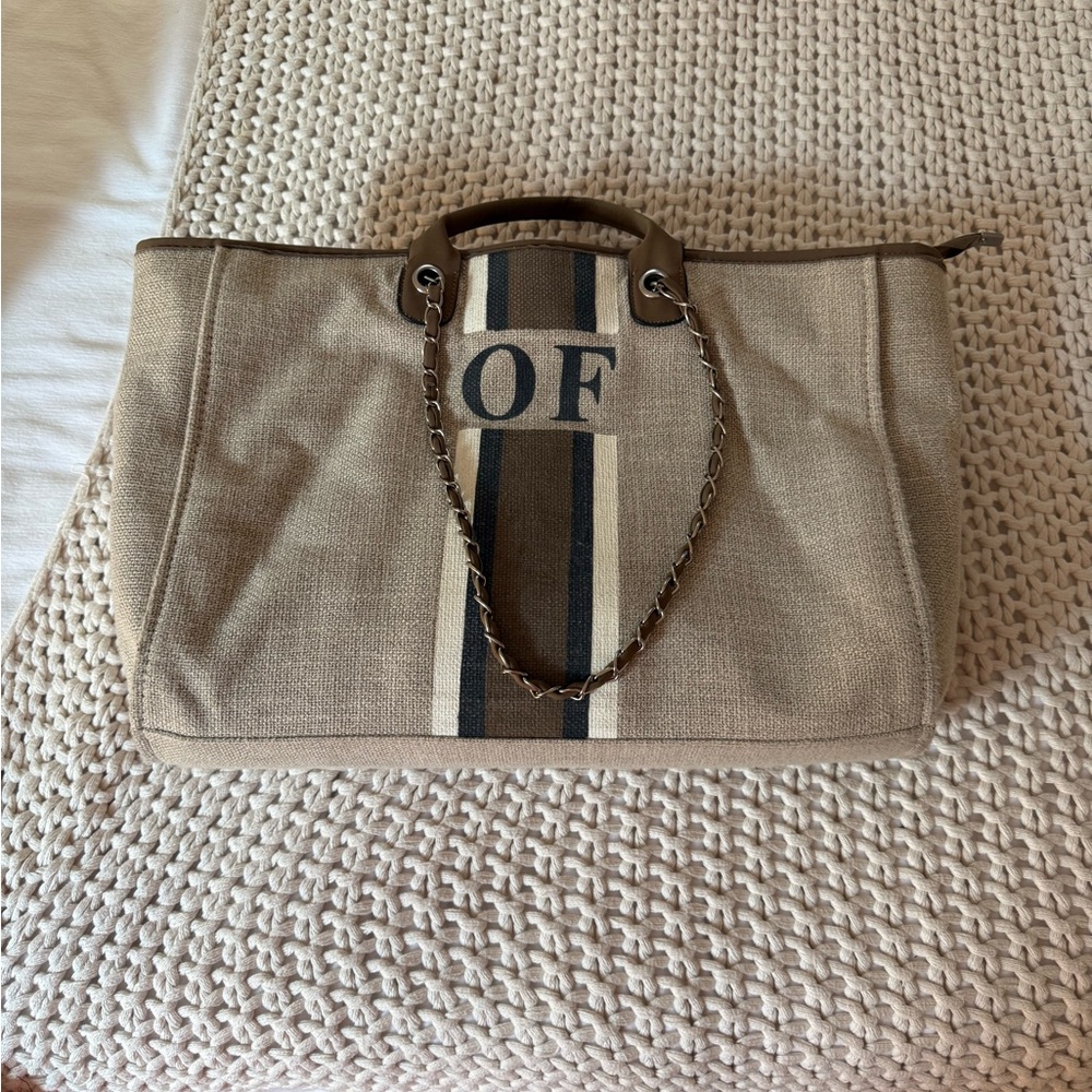 Lily & Bean Tan Tote Bag